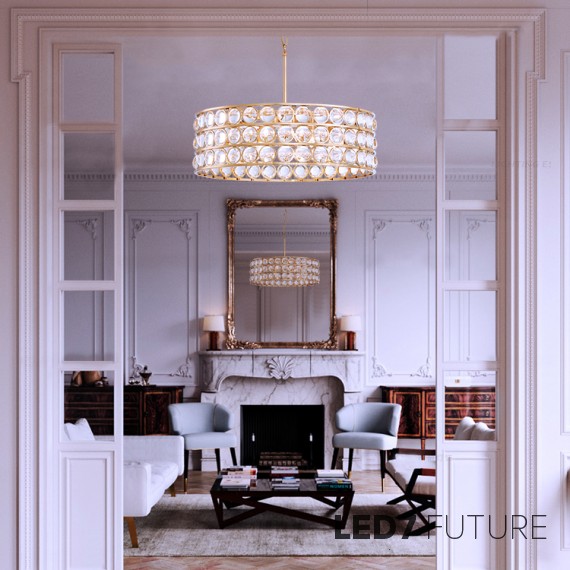 Loft Industry Modern - Beads  Chandelier